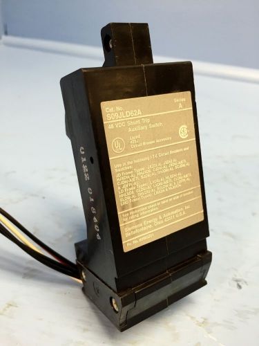 I-t-e siemens s09jld62a shunt trip / auxiliary switch for circuit breaker ite for sale