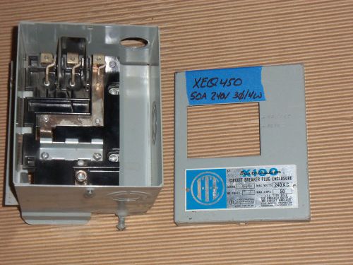 Ite siemens xeq xeq450 50 amp 240v circuit breaker bus plug x100 for sale