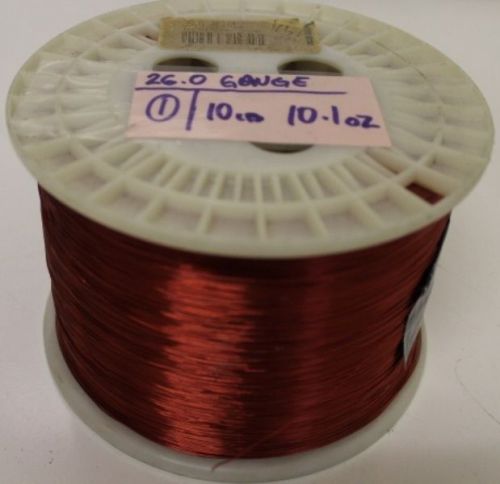 26.0 Gauge Rea Magnet Wire 10 lbs 10.1 oz / Fast Shipping / Trusted Seller !