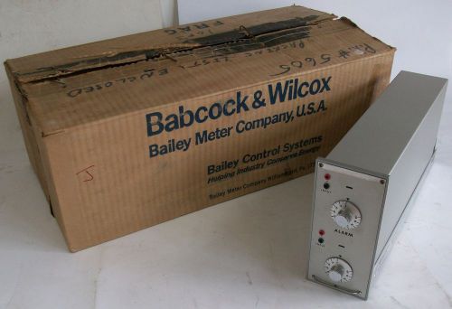 Babcock &amp; Wilcox Type 560 ±4V Deviation Alarm 120V 2A 560320AAC1PCU NIB