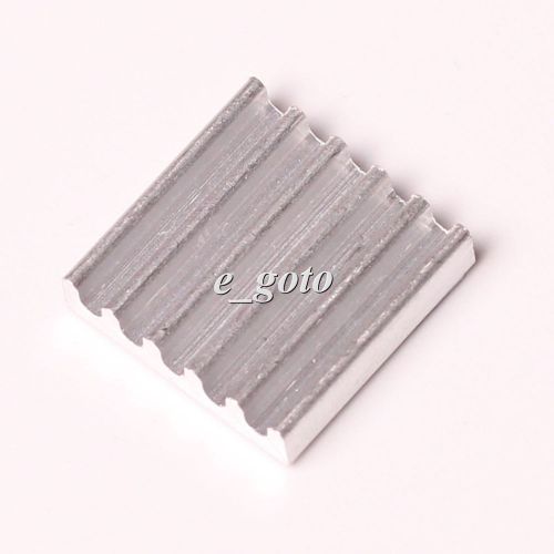 5pcs ic heat sink aluminum 13*13*3mm 13x13x3mm cooling fin 3m8810 adhesive for sale