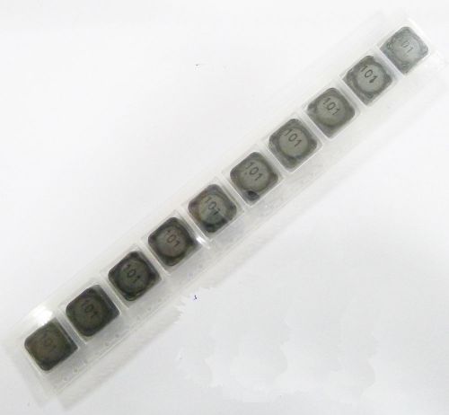 10 PCS SMD SMT Surface Mount Power Inductor 100uH 101 12x12x7mm DIY New new good