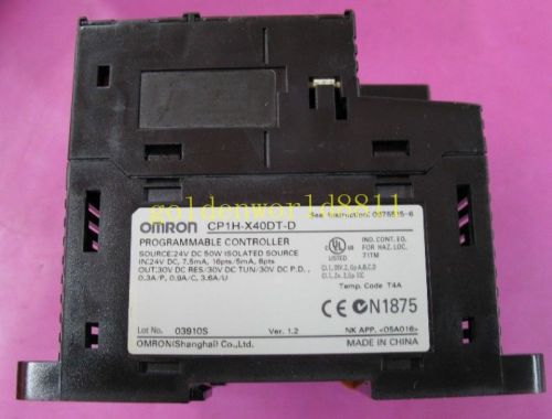 Omron PLC programmable controller CP1H-X40DT-D CP1HX40DTD for industry use