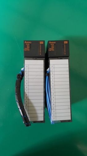 LOT OF 2 UNITS MITSUBISHI MELSEC PLC HIGH SPEED COUNTING UNIT A1SD61