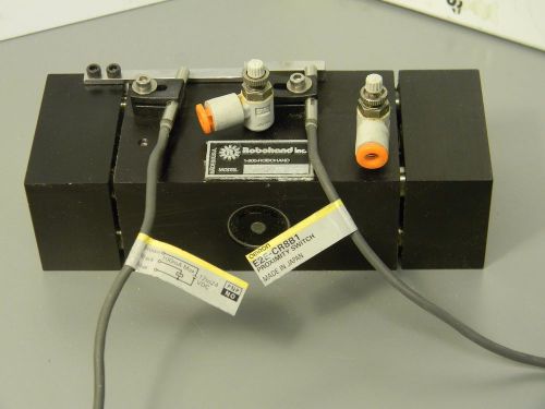 Industrial pneumatic robotic linear actuator slide with 2 proximity switches for sale