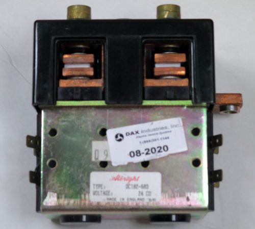 Contactor albright reversing dc-182-683 24 volts coils monoblock for sale