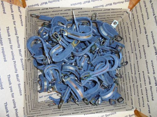 1-1/4 cushion clamps/p-clamps 1/2 bolt hole 100ct for sale