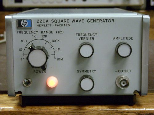 Hp 220a square wave generator for sale