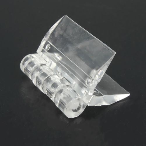 New durable clear acrylic plastic hinges box piano plexiglass hinge size:25x33mm for sale