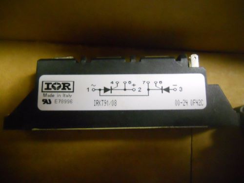 International Rectifier, IRKT91/08 800V 95A Dual Thyristor/SCR Module Doubler