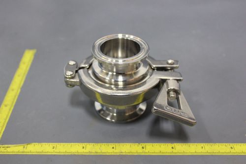 Nicholson sanitary ss thermostatic steam trap cds203 1&#034; &amp; 1.5&#034; for sale