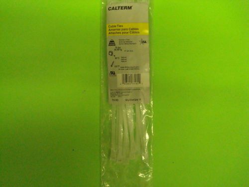 17 8in WHITE NYLON CABLE WIRE ZIP TIES 75LB MADE IN USA QUALITY MILITARY SPECS