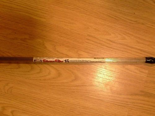 Harris stay silv 15 solder soldering 28 sticks brazing silver #61035 for sale