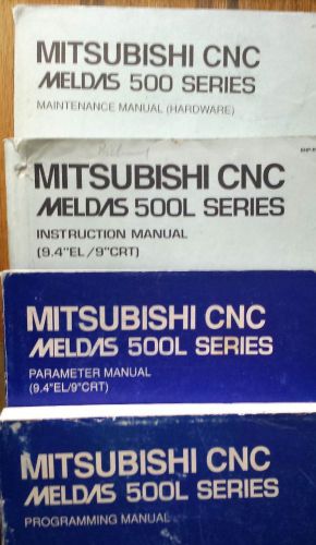 Mitsubishi CNC Meldas 500L series Manual Set!!!!