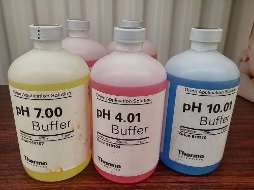 Orion ph 4.01, ph 7.01 and ph 10.01 4 bottles (exp 10/15 except 7.01 exp 12/15