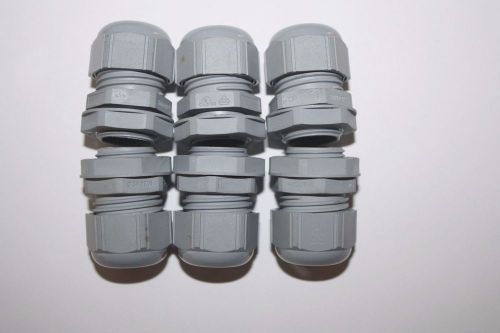 Qty (6) new skintop m 20x1,5  gray connector for sale