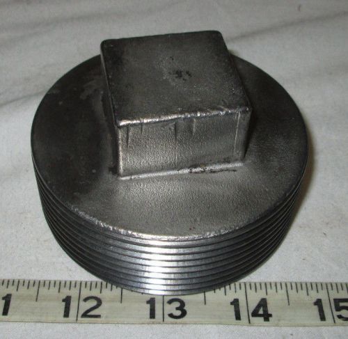 Stainless Steel 3&#034; NPT Pipe Plug  ****FREE SHIPPING***