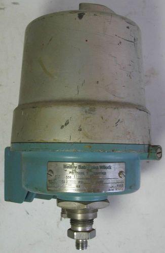 Bailey babcock &amp; wilcox pressure transmitter 800psig 556120daga1 usg for sale