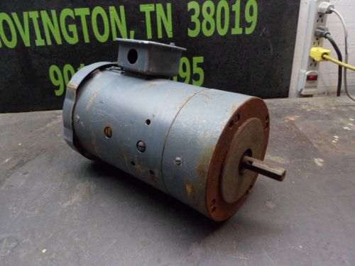 GE 1/2HP DC MOTOR MOD:5BCD56NC109 SN:0GN 1725:RPM 90A/100F 56:FR USED