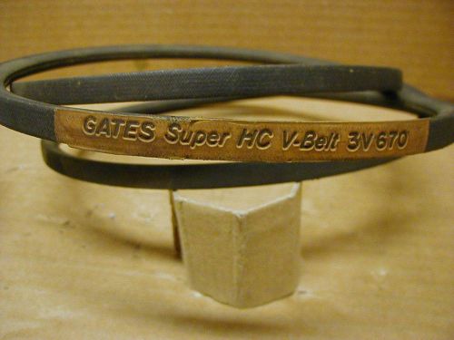 Gates 3V670 Super HC V-Belt