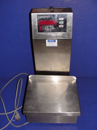 Doran 4100 checkweight scale powers up shipping  class 3 iii for sale