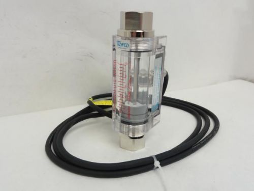 152683 New-No Box, Toflo FC-SA40M-U10 Water Flowmeter, 0-24VDC, 0.2A, 4.8W