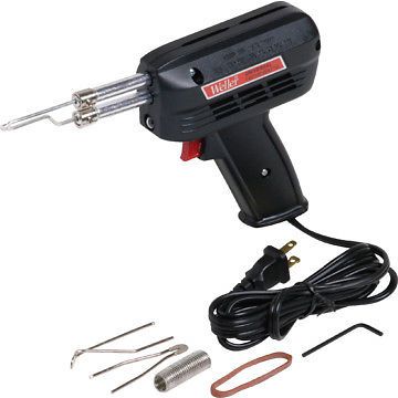 Weller 8200pks 120-volt 140/100-watt universal soldering gun kit for sale
