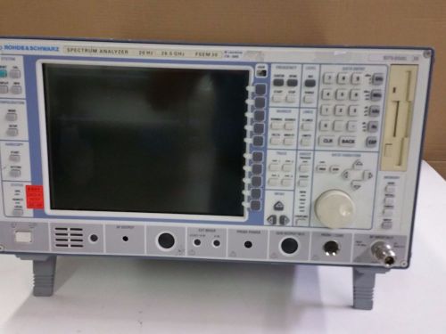 Rohde &amp; Schwarz FSEM30 Spectrum Analyzer 20Hz - 26.5GHz, Options, Not Working