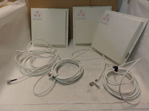 Lot of 3 alien technology antennas (2) alr-8610-ac 866mhz (1) s9358pc 8 dbic(i5) for sale