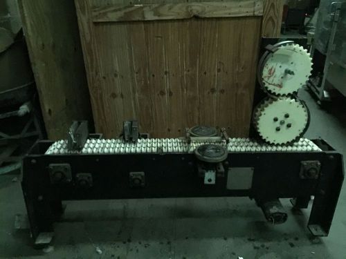 5 Foot Pocketed Conveyor With Circular Feeder For Round Components