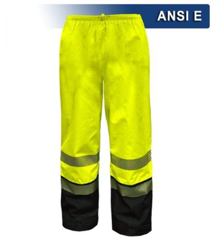Reflective apparel anti static waterproof safety pant high vis vea-760-as ansi e for sale