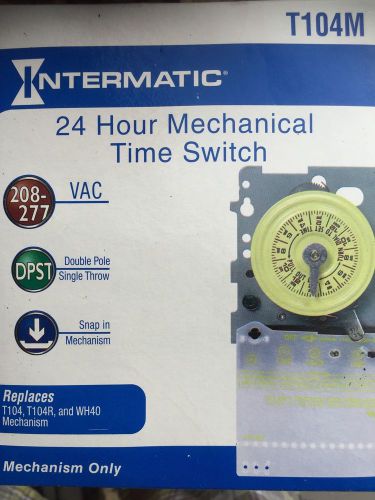 Intermatic T104m Pool Timer Replaces T104 T104R WH40 Free Shipping