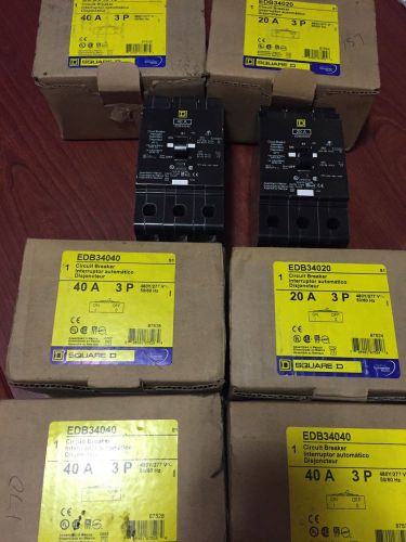 new square d circuit breakers. (buy All Six)