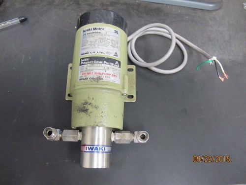 Iwaki Magnetic Gear Pump H2-20MP11UL CMD-037 115V