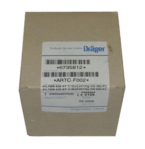 New drager a1b2e2k1 x-plore rd40 combination filter hg/co/no/p3 / warranty for sale