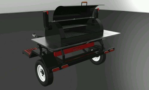 Bbq smoker trailer plan to build