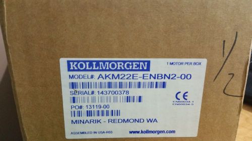 Kollmorgen Motor AKM42E-EKM22-00 New and Sealed Box