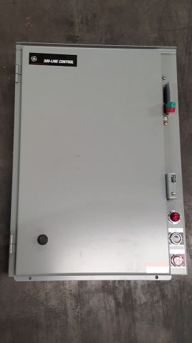 GE 300 Line Control Magnetic Starter Combination 3 Pole 3 Overload Type 3R Eclsr