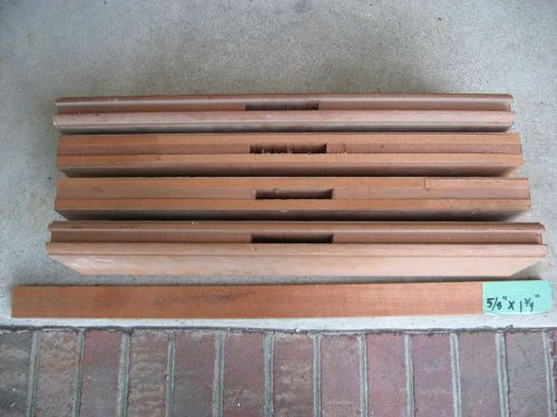 1-3/4&#034;  x 5&#034; mahogany boards for sale