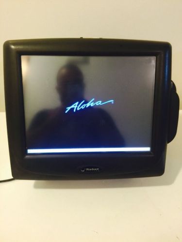 RADIANT SYSTEMS P1520-0018  TOUCH SCREEN POS MONITOR TERMINAL WINDOWS XP ALOHA