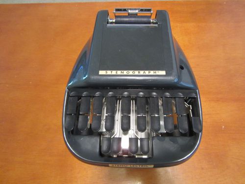 STENO-ELECTRIC Reporter Shorthand Machine Stenograph