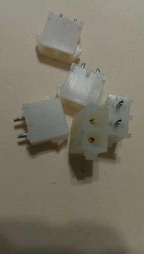 Lot x 5 Pin &amp; Socket Connectors 2 POS STD TAIL PIN Receptacle Housings Pin (Male