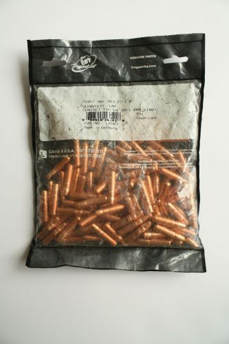100 new tregaskiss 403-27-1.0 heavy duty contact tip for tough guns mig for sale