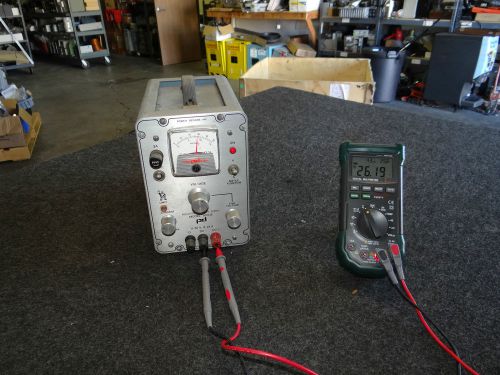 Power Designs Regulated DC Power Supply 5015-S 0-50V / 0-1.5A TESTED