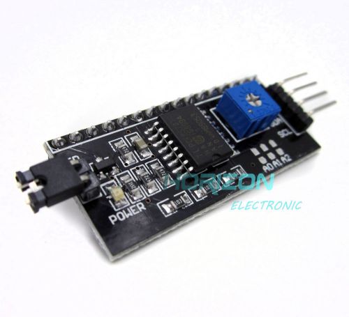 Iic/i2c/twi/spi serial interface board port arduino 1602 lcd display m1 for sale