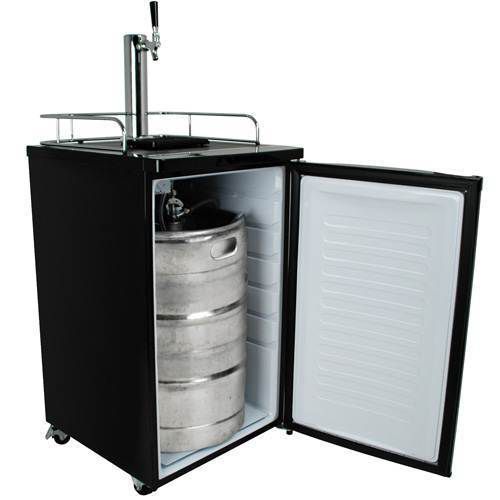 Full size keg refrigerator, draft beer kegerator cooler compact dispenser fridge for sale
