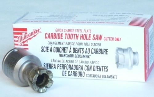 MILWAUKEE - 11/16&#034; 17mm CARBIDE TOOTH HOLE SAW Cutter  Brand New Box  49-57-8201