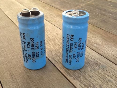 F370225 Washer Capacitor 220MFD 450V Huebsch, Speed Queen,Maytag, Unimac &amp; More