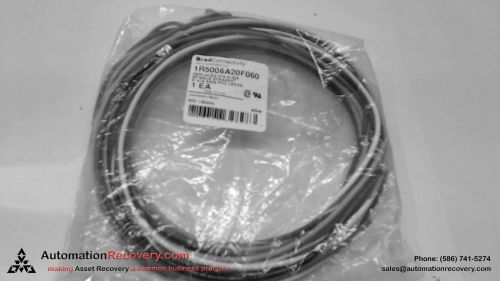BRAD CONNECTIVITY 1R5006A20F060 5 POLE MALE STRAIGHT SINGLE ENDED, NEW