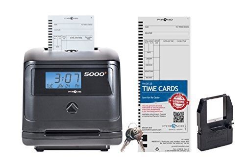 Pyramid 5000 Auto Totaling Time Clock